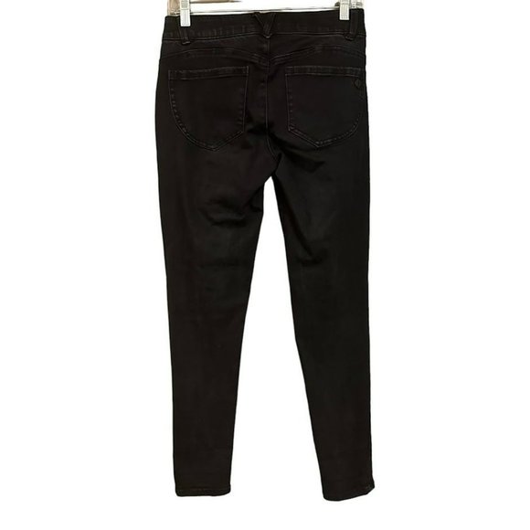 Democracy "Ab"solution Ab Technology Black Skinny Jeans Womens 4 - Picture 2 of 5